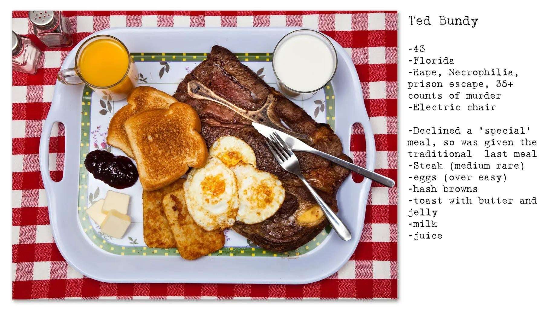 #Ted #bundy last #meal #food